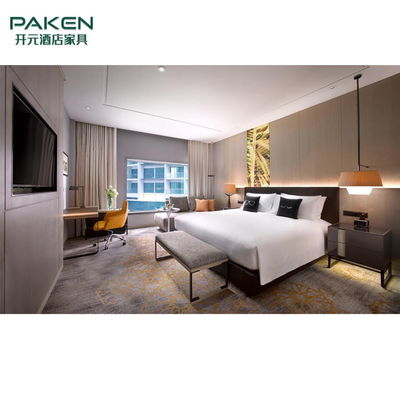 품질  Star Rated Solid Wood Paken Modern Hotel Furniture 공장