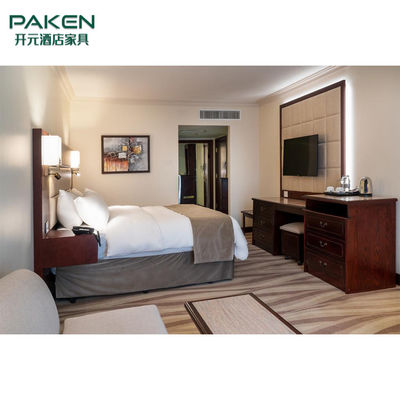 방 가구를 하는 근대적 디자인 호두나무 나무 호텔