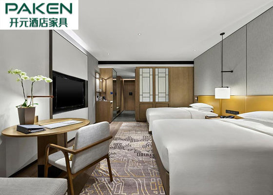 모든 호텔을 위한 Hilton 호텔 변하기 쉬운 색깔 완전히 덮개를 씌운 머리판 및 침대 기초